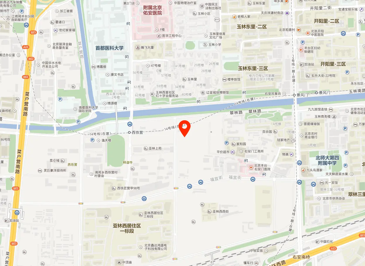 佑安国际大厦地图位置